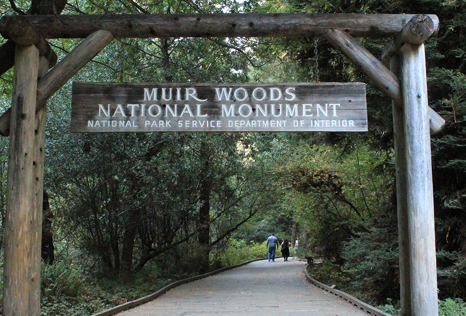 Muir Woods National Monument Entrance