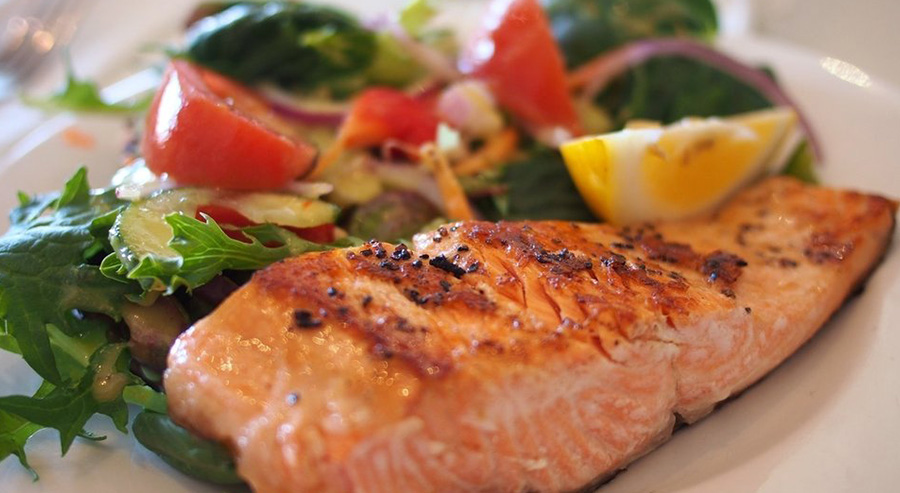 Grilled Salmon at Restaurant Near Muir Woods