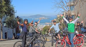 Small Group on Bike Tour of San Francisco